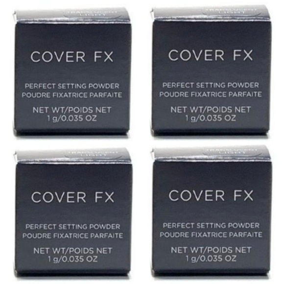 4 samples Coverfx setting powder - Picture 1 of 4